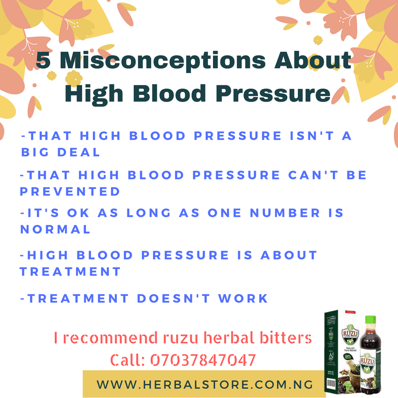 5 Misconceptions About High Blood Pressure
