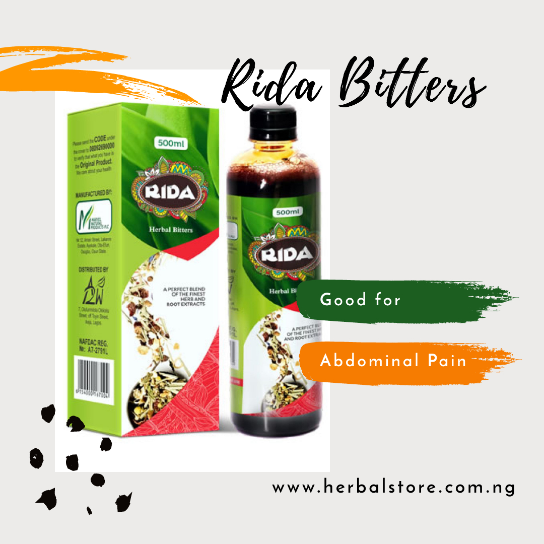 How to Cure and Prevent Abdominal Pain with Rida Bitters